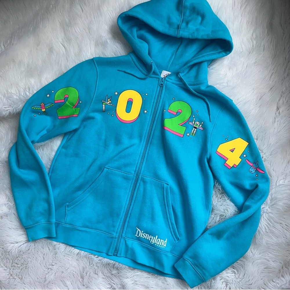Disney • 2024 Disneyland Resort Play in Park Commemorative Zip Up Hoodie - Picture 10 of 10